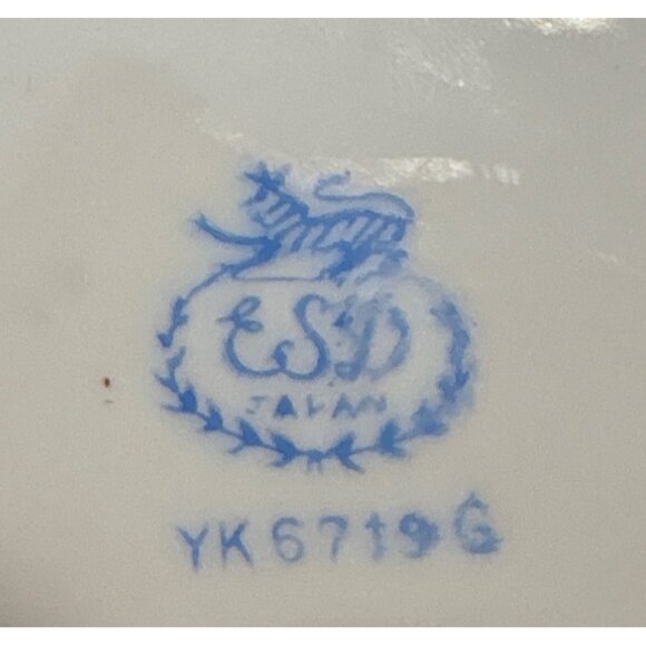 Childs Prayer Plate Vtg Lefton Japan Ceramic  6" Pink Now I Lay Me Down To Sleep - Picture 4 of 5